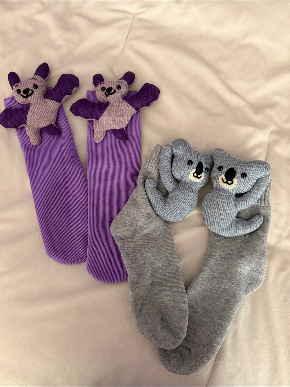 Animal Plush Socks